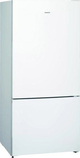 Siemens KG86NDWF0N Çift Kapılı No Frost F 682 lt Rustik Beyaz Alttan Donduruculu Kombi Tipi Buzdolabı