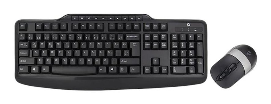 Frisby FK-4880QU Siyah Kablosuz Klavye Mouse Seti