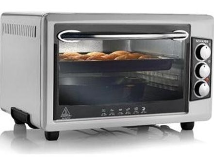 Schafer W.b Backofen 36 lt Izgaralı Klasik Fanlı Mini Fırın Gri