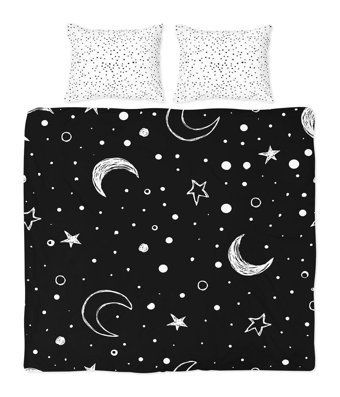 Helen George Night Owl Pamuklu 4 Mevsim 200 x 220 cm Çarşaflı Desenli Çift Kişilik Nevresim Takımı Çok Renkli