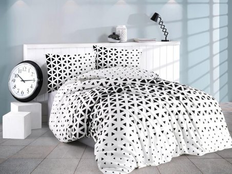 Minteks Ares Ranforce 4 Mevsim 200 x 220 cm Çarşaflı Desenli Çift Kişilik Nevresim Takımı Çok Renkli