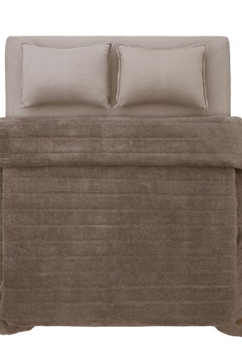 Koza Home Koza Lun Pamuklu 4 Mevsim 230 x 240 cm Çarşaflı Desenli Çift Kişilik Nevresim Takımı Bej