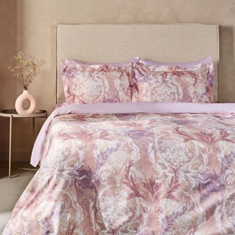 Marie Claire Argos Pamuklu 4 Mevsim 200 x 220 cm Çarşaflı Çiçekli Çift Kişilik Nevresim Takımı Çok Renkli