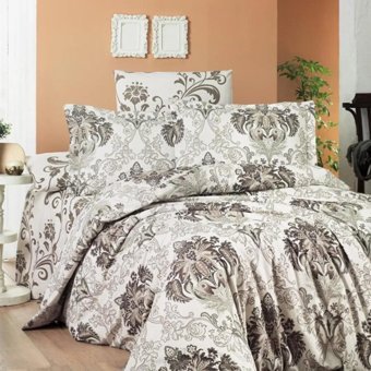 Maxstyle Poplin Soren Saten 4 Mevsim 200 x 220 cm Çarşaflı Desenli Çift Kişilik Nevresim Takımı Çok Renkli