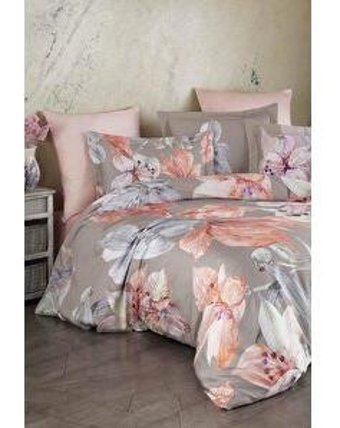 Varol Laura Home Lyocell Erica Lyocell 4 Mevsim 200 x 220 cm Çarşaflı Desenli Çift Kişilik Nevresim Takımı Çok Renkli