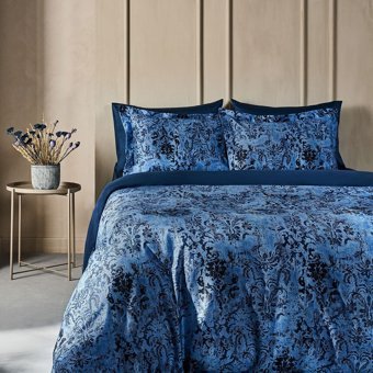Marie Claire Beatris Pamuklu 4 Mevsim 200 x 220 cm Çarşaflı Desenli Çift Kişilik Nevresim Takımı Çok Renkli