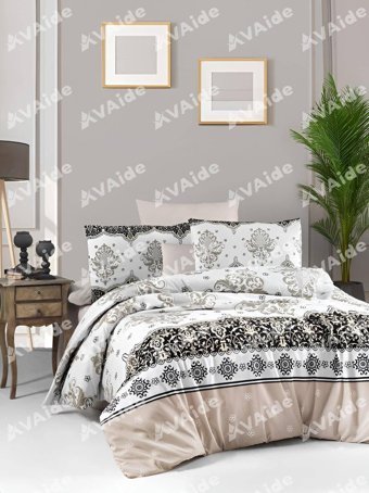 Minteks Diana Ranforce 4 Mevsim 200 x 220 cm Çarşaflı Desenli Çift Kişilik Nevresim Takımı Çok Renkli