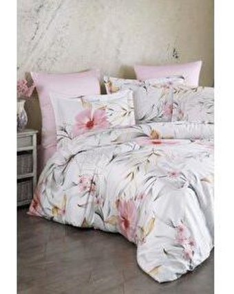 Varol Laura Home Lyocell Stella Lyocell 4 Mevsim 200 x 220 cm Çarşaflı Desenli Çift Kişilik Nevresim Takımı Çok Renkli