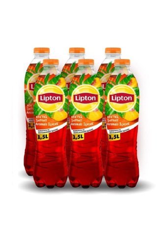 Lipton Ice Tea Şeftalili Soğuk Çay 6x1.5 lt