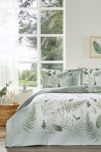 Özdilek Naturlig Kapitone Pamuklu 4 Mevsim 200 x 220 cm Çarşaflı Desenli Çift Kişilik Nevresim Takımı Çok Renkli