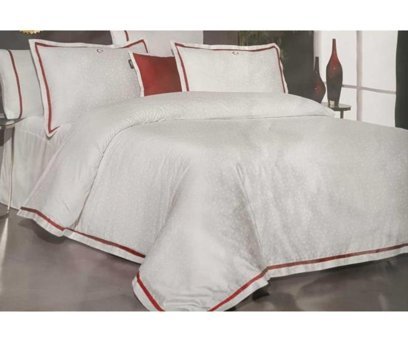 Sarev T-Republic Beyaz Saten 4 Mevsim 200 x 220 cm Çarşaflı Düz Çift Kişilik Nevresim Takımı Beyaz