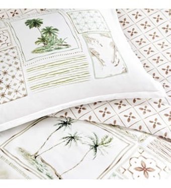 Linens Allday Cashew Saten 4 Mevsim 200 x 220 cm Çarşaflı Desenli Çift Kişilik Nevresim Takımı Çok Renkli