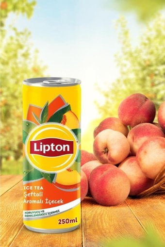 Lipton Ice Tea Şeftalili Soğuk Çay 24x250 ml