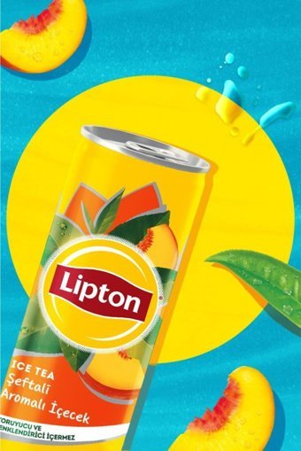 Lipton Ice Tea Şeftalili Soğuk Çay 24x250 ml