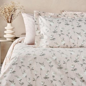 Marie Claire Bella Ranforce 4 Mevsim 200 x 220 cm Çarşaflı Çiçekli Çift Kişilik Nevresim Takımı Çok Renkli
