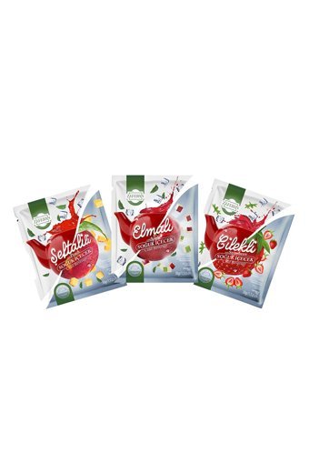 Zaferan Türk Şerbetleri Ice Tea Şeftalili-Elmalı-Çilekli Soğuk Çay 3x1.5 lt