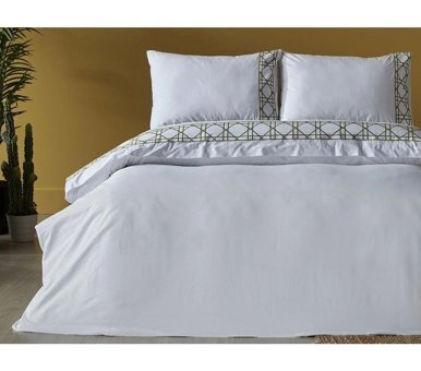 Doqu Home Angel Pamuklu 4 Mevsim 200 x 220 cm Çarşaflı Desenli Çift Kişilik Nevresim Takımı Çok Renkli