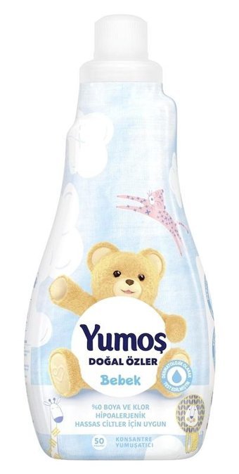 Yumoş Doğal Özler Hipoalerjenik 1200 ml Sıvı Yumuşatıcı