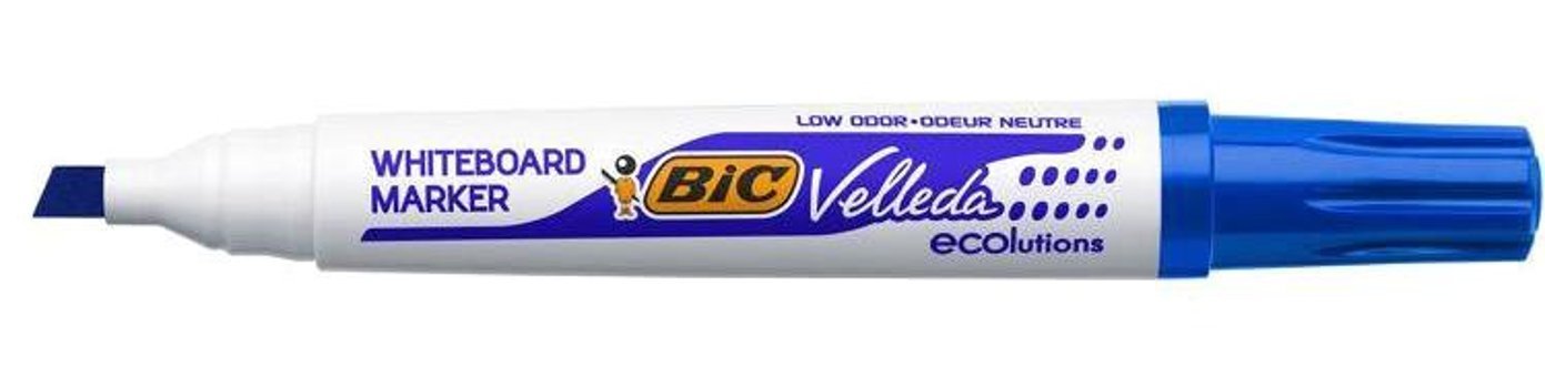 Bic 1751 12 Adet Doldurulabilir Silinebilir Mavi Tahta Kalemi