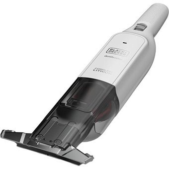 Black&Decker HLVC315B11-QW 12 V Toz Torbasız Hepa Filtreli Kuru El Mini Şarjlı Süpürge Beyaz
