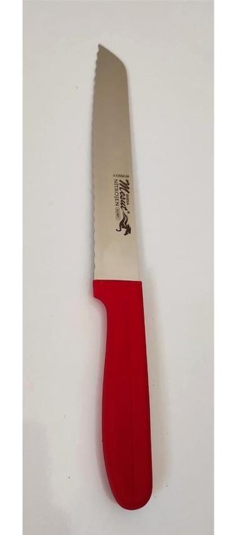 Mesut 2 Çelik Tırtıklı 30 cm Ekmek Bıçağı