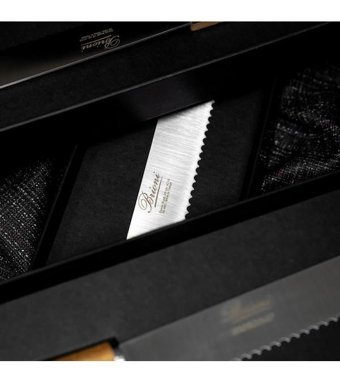 Brioni Çelik Tırtıklı 20 cm Ekmek Bıçağı