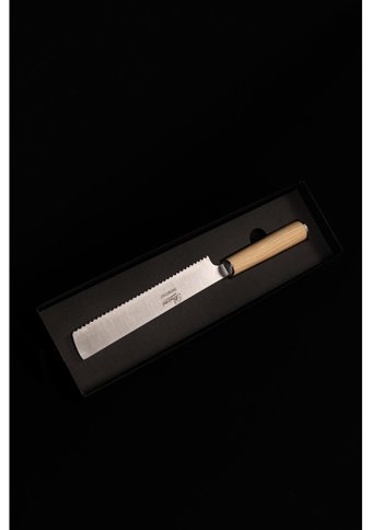 Brioni Çelik Tırtıklı 20 cm Ekmek Bıçağı