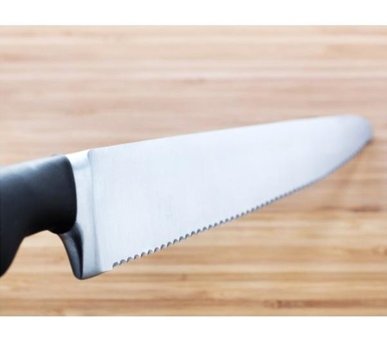 Ikea Vörda Çelik Düz 37 cm Ekmek Bıçağı