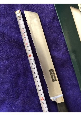 Inside Çelik Tırtıklı 20 cm Ekmek Bıçağı