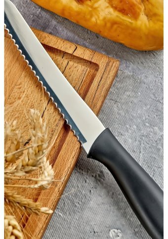 Cooker Profesyonel Çelik Tırtıklı 31 cm Ekmek Bıçağı