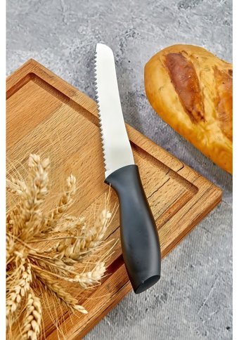 Cooker Profesyonel Çelik Tırtıklı 31 cm Ekmek Bıçağı