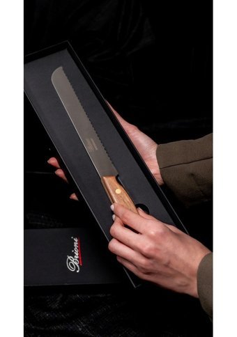 Brioni Çelik Tırtıklı 19 cm Ekmek Bıçağı