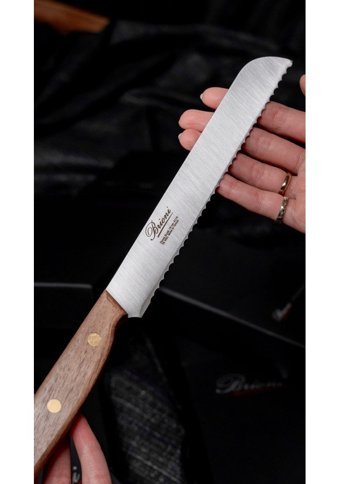 Brioni Çelik Tırtıklı 19 cm Ekmek Bıçağı