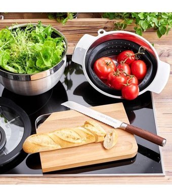 Rösle 12125 Çelik Tırtıklı 20 cm Ekmek Bıçağı