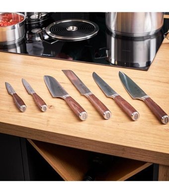 Rösle 12125 Çelik Tırtıklı 20 cm Ekmek Bıçağı