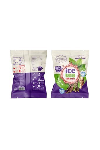 Zaferan Türk Şerbetleri Ice Tea Meyan Köklü-Demirhindili-Keçiboynuzlu Soğuk Çay 1.5 lt