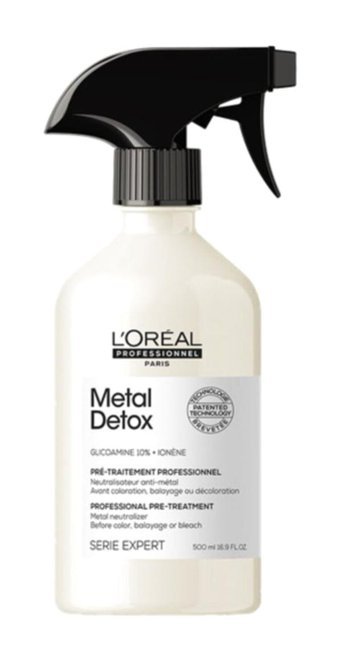 L'Oreal Professionnel Serie Expert Metal Detox Argan Yağı - Deniz Yosunu - Shea Yağı Silikonsuz Sülfatsız Etki Tuzsuz Boyalı Saçlar Boyalı - Röfleli Saçlar İçin Durulanmayan Kadın Saç Kremi 500 ml