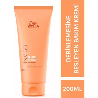 Wella Invigo Nutri-Enrich Goji Berry Etki Tüm Saçlar İçin Unisex Saç Kremi 200 ml