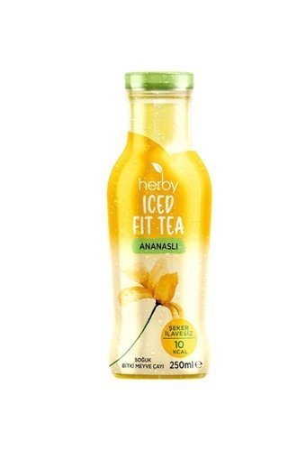 Herby Iced Fit Tea Ananaslı Soğuk Çay 12x250 ml