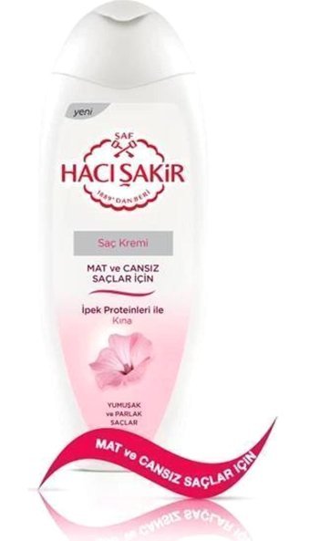 Hacı Şakir Etki Kuru Saçlar İçin Kadın Saç Kremi 450 ml