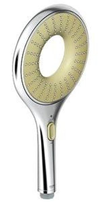 Grohe Rainshower Icon 150 Plastik 2 Fonksiyonlu Tazyikli Arıtmalı Tasarruflu Yuvarlak Sprey-Yağmur El Duş Başlığı Sarı