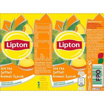Lipton Ice Tea Şeftalili Soğuk Çay 250 ml