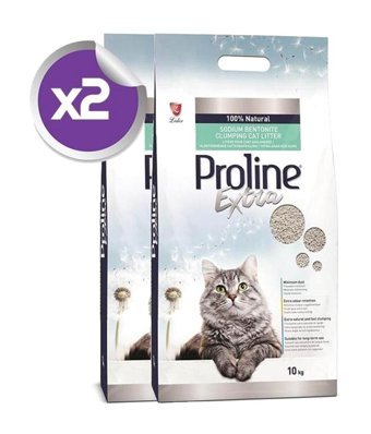 Pro Line Extra ince Topaklanan İnce Taneli Bentonit Kedi Kumu 10 kg