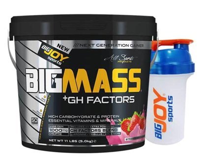 Optimum Nutrition Serious Mass Muz Aromalı 16 Servis Kas Yapıcı Karbonhidrat 5.4 kg Toz
