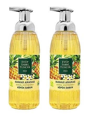 Eyüp Sabri Tuncer Ananaslı Nemlendiricili Köpük 2'li 500 ml Sıvı Sabun