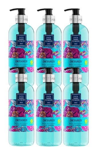 Eyüp Sabri Tuncer Okyanus Ferahlığı 6'lı 500 ml Sıvı Sabun