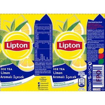 Lipton Ice Tea Limonlu Soğuk Çay 250 ml