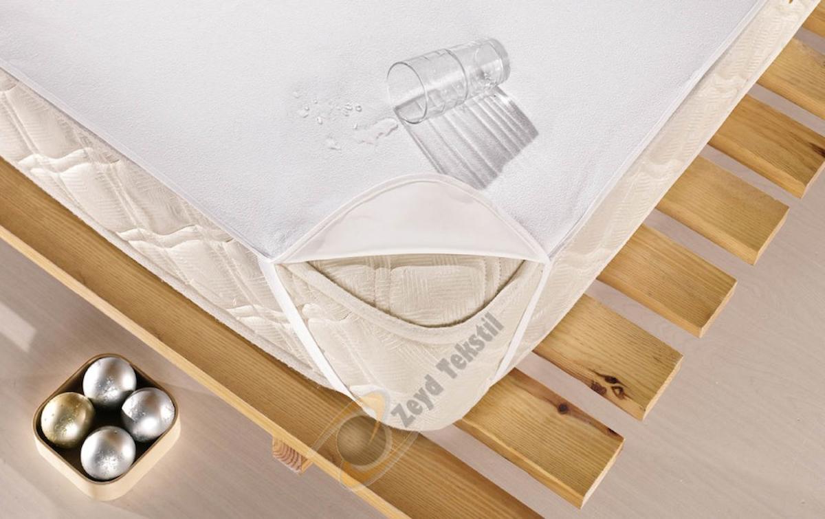 Komfort Home Pamuk Lastikli Sıvı Geçirmez 90 x 200 cm Tek Kişilik Alez