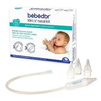 Bebedor Klinoz Yedek Uçlu Burun Aspiratörü Çok Renkli
