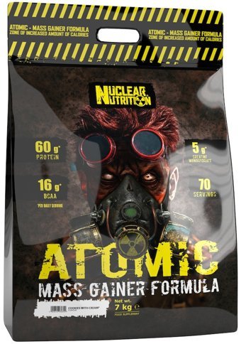 Nuclear Nutrition Atomic 70 Servis Kas Yapıcı Gainer 7000 gr Toz